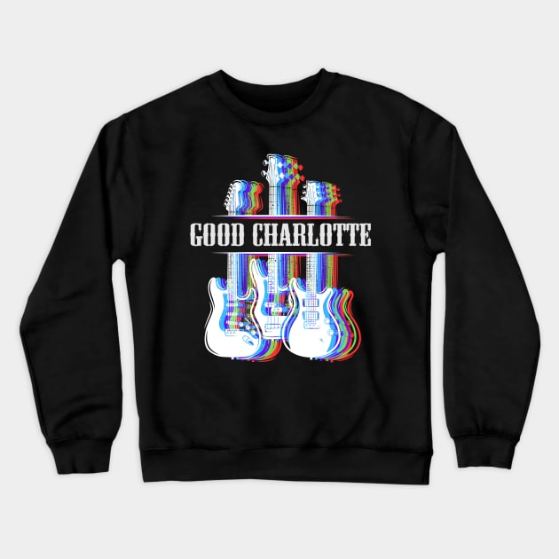 GOOD CHARLOTTE BAND Crewneck Sweatshirt by dannyook